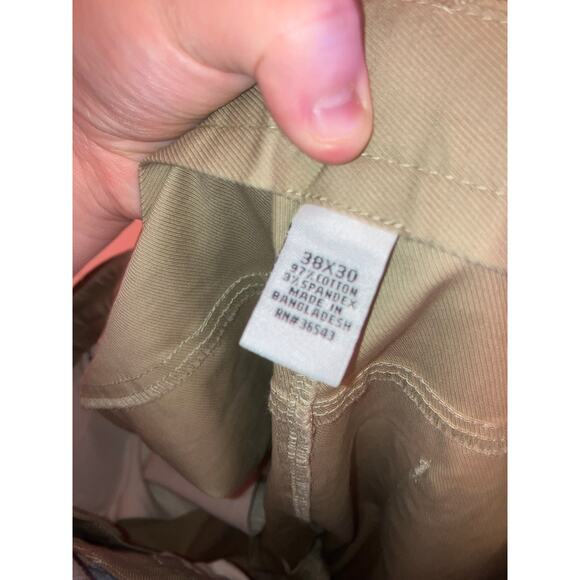 NWT Calvin Klein khaki Mens pants size 38X30 - Picture 7 of 8